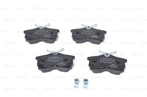 0986424661 Bosch Sapatas do freio traseiras de disco