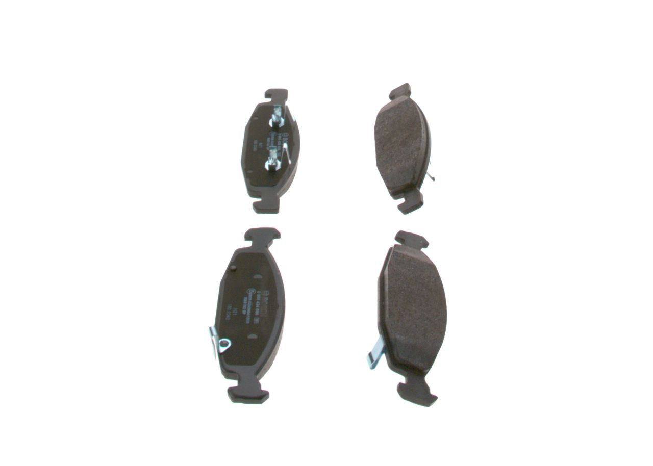 Sapatas do freio dianteiras de disco Bosch 0986424666