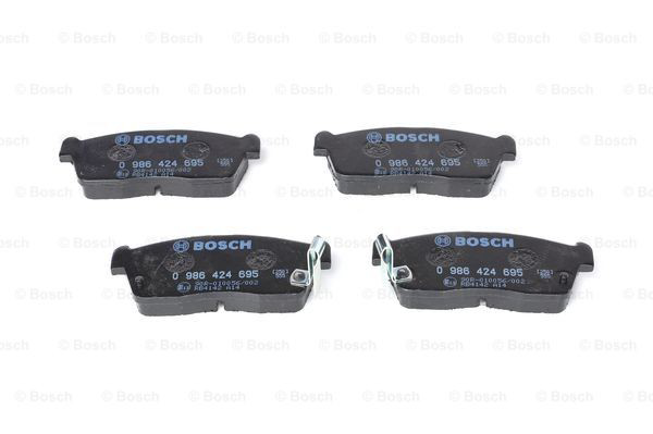 Sapatas do freio dianteiras de disco 0986424695 Bosch