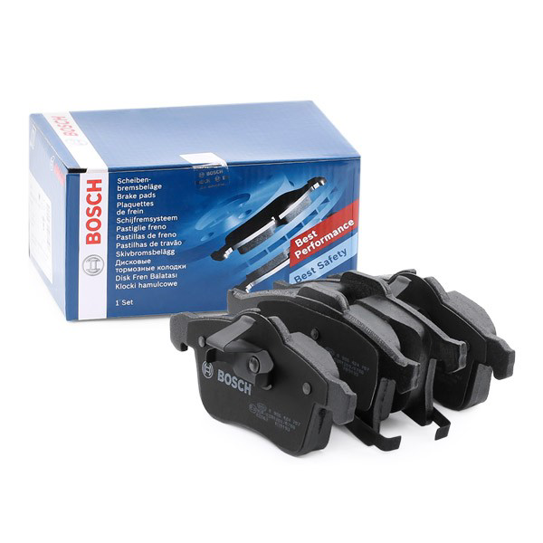 Sapatas do freio dianteiras de disco 0986424707 Bosch