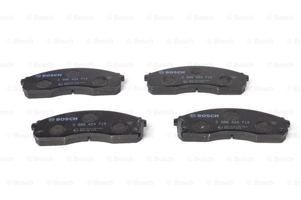 Compre 0986424714 Bosch Sapatas do freio dianteiras de disco