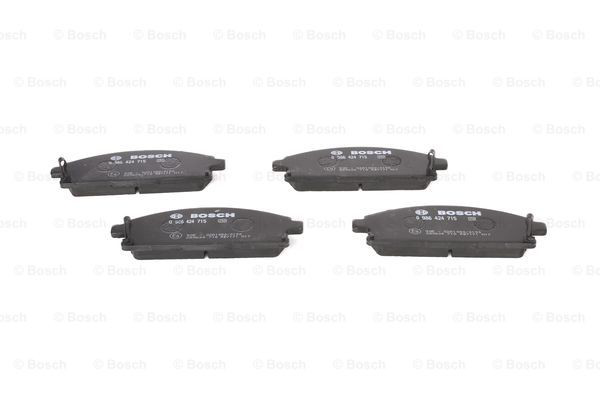 Sapatas do freio dianteiras de disco 0986424715 Bosch