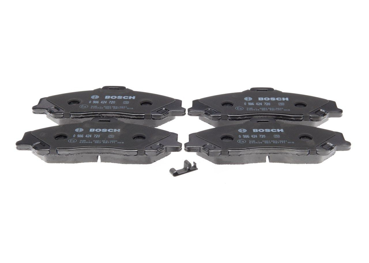 0986424720 Bosch Sapatas do freio dianteiras de disco