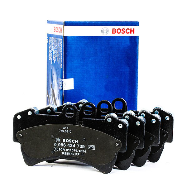 0986424739 Bosch Sapatas do freio dianteiras de disco