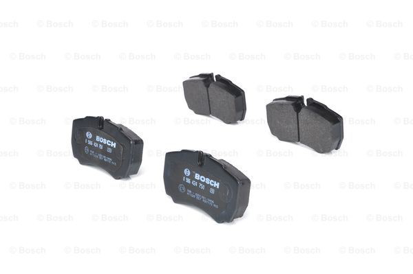 0986424750 Bosch Sapatas do freio traseiras de disco