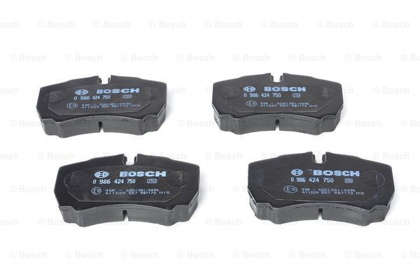 Sapatas do freio traseiras de disco Bosch 0986424750 preço, a partir de 36,54 USD