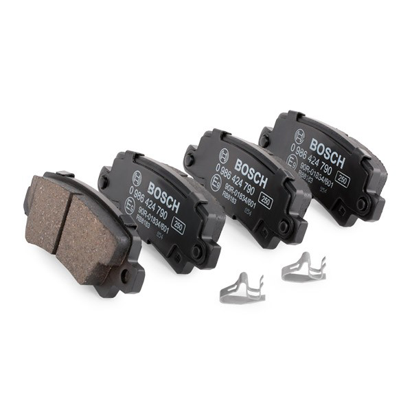 Sapatas do freio traseiras de disco 0986424790 Bosch
