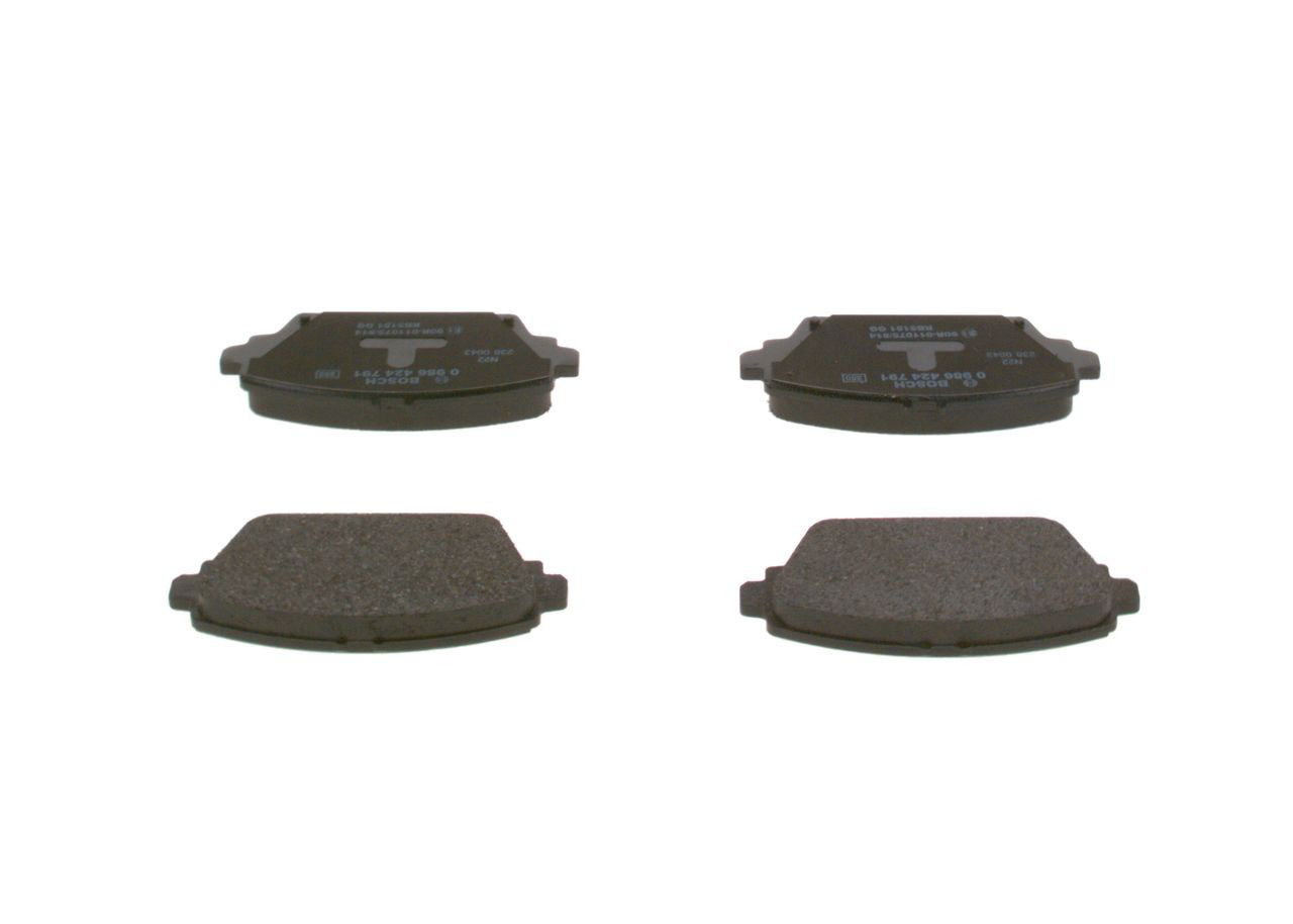 Compre 0986424791 Bosch Sapatas do freio dianteiras de disco