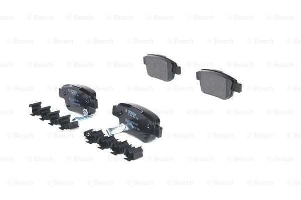 0986424798 Bosch Sapatas do freio traseiras de disco