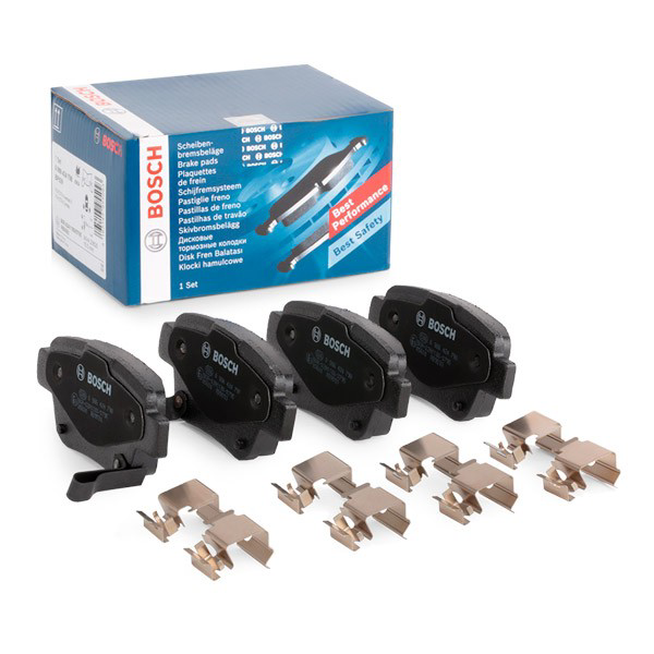 Sapatas do freio traseiras de disco Bosch 0986424798 preço, a partir de 31,32 USD