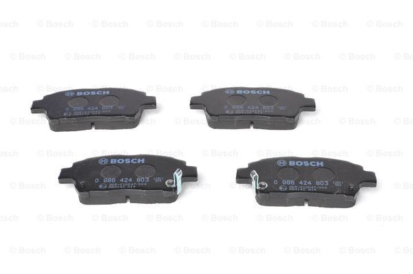 Compre 0986424803 Bosch Sapatas do freio dianteiras de disco