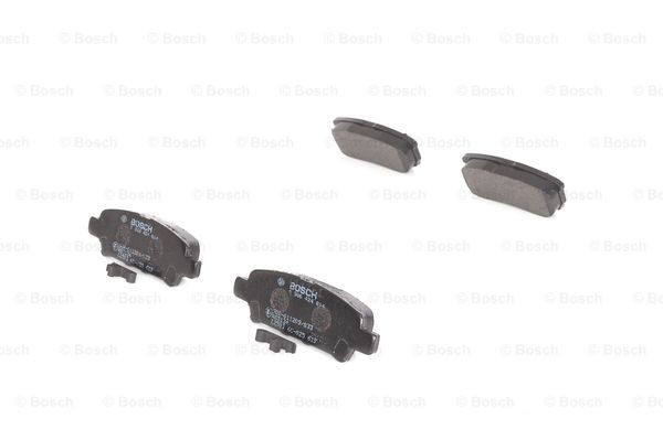 Compre 0986424814 Bosch Sapatas do freio traseiras de disco