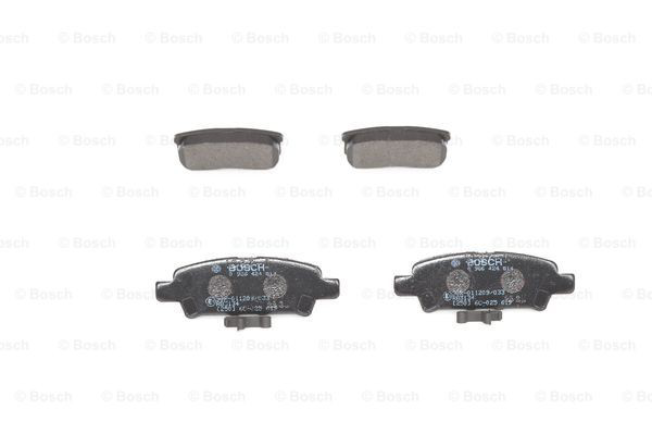 Sapatas do freio traseiras de disco 0986424814 Bosch