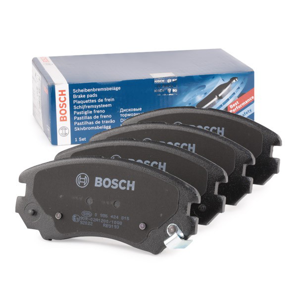 Sapatas do freio dianteiras de disco 0986424815 Bosch