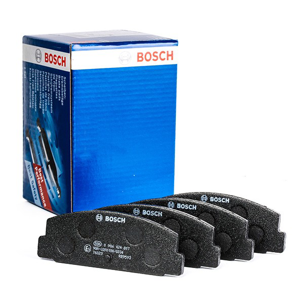 Sapatas do freio traseiras de disco Bosch 0986424817
