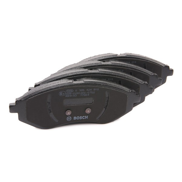 0986424818 Bosch Sapatas do freio dianteiras de disco
