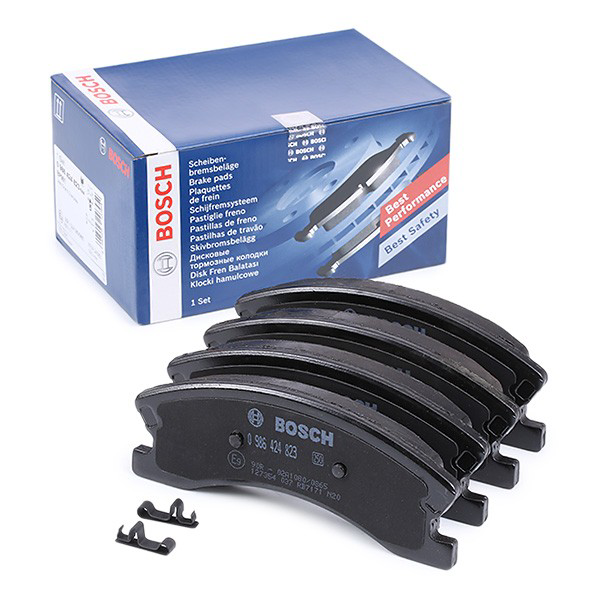 Compre 0986424823 Bosch Sapatas do freio dianteiras de disco