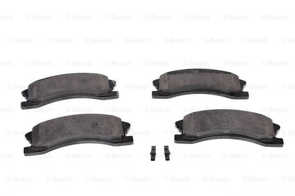 0986424823 Bosch Sapatas do freio dianteiras de disco