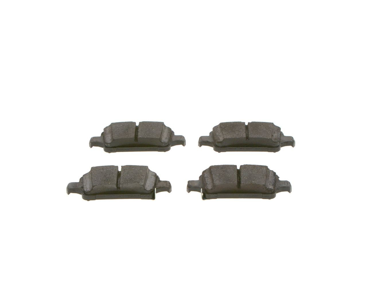 0986424839 Bosch Sapatas do freio traseiras de disco