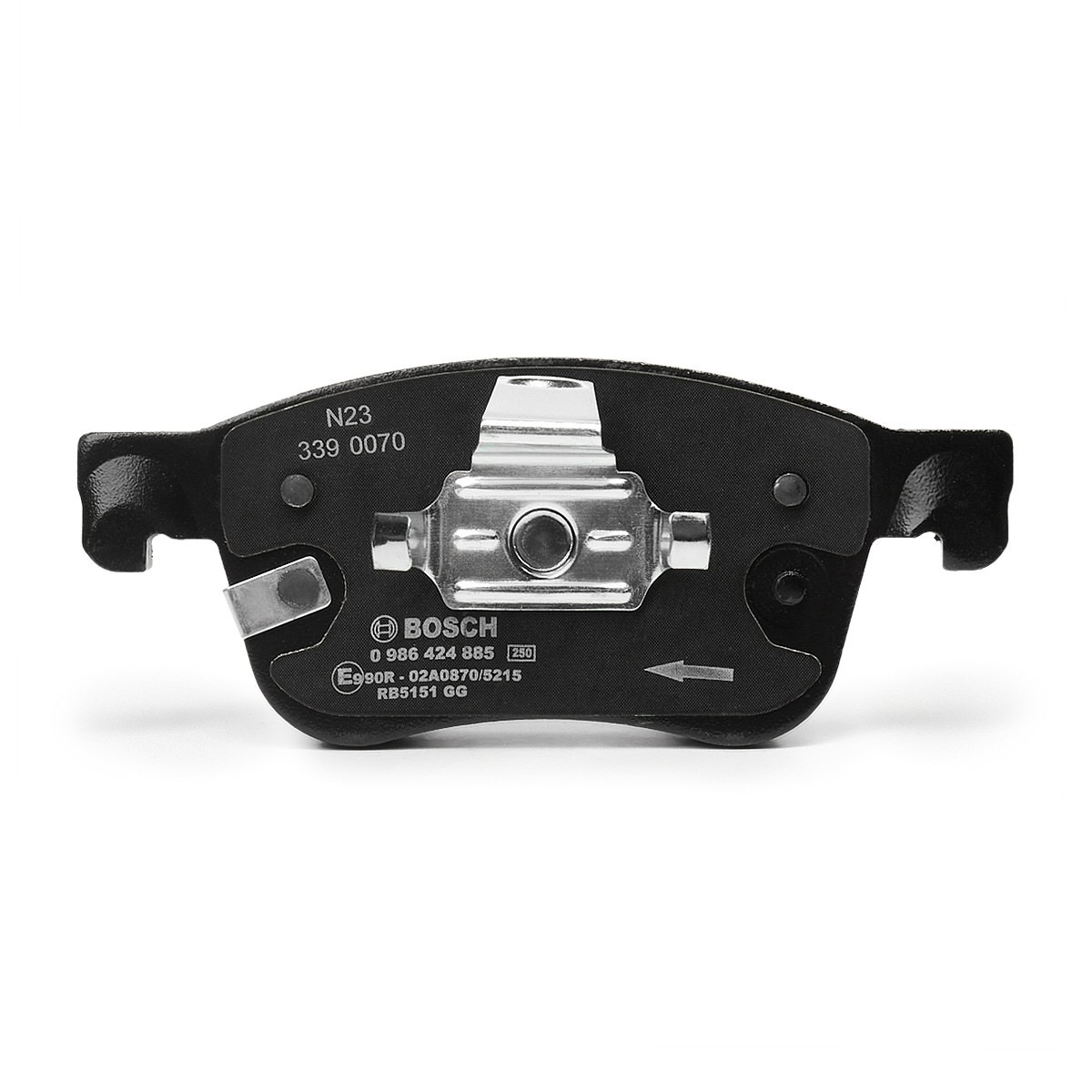 Compre 0986424885 Bosch Sapatas do freio dianteiras de disco