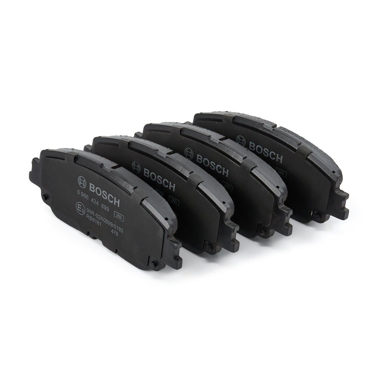 0986424899 Bosch Sapatas do freio dianteiras de disco