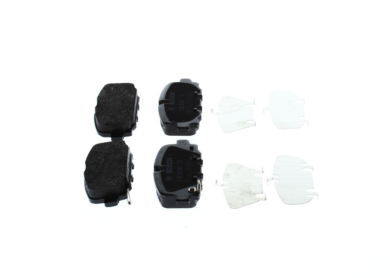 Compre 0986424963 Bosch Sapatas do freio traseiras de disco
