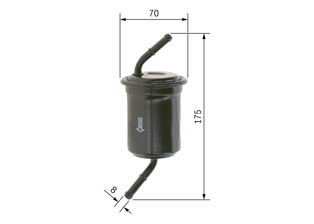Filtro de combustível Bosch 0986450108