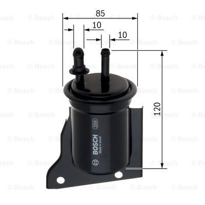 Filtro de combustível Bosch 0986450114 preço, a partir de 14,09 USD