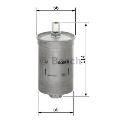 Filtro de combustível Bosch 0986450119 preço, a partir de 14,83 USD