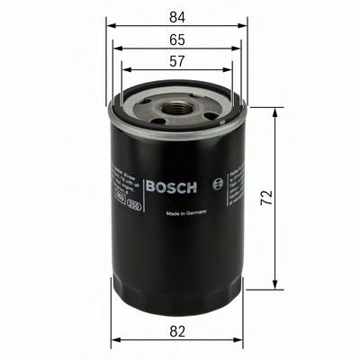 Compre 0986452035 Bosch Filtro de óleo