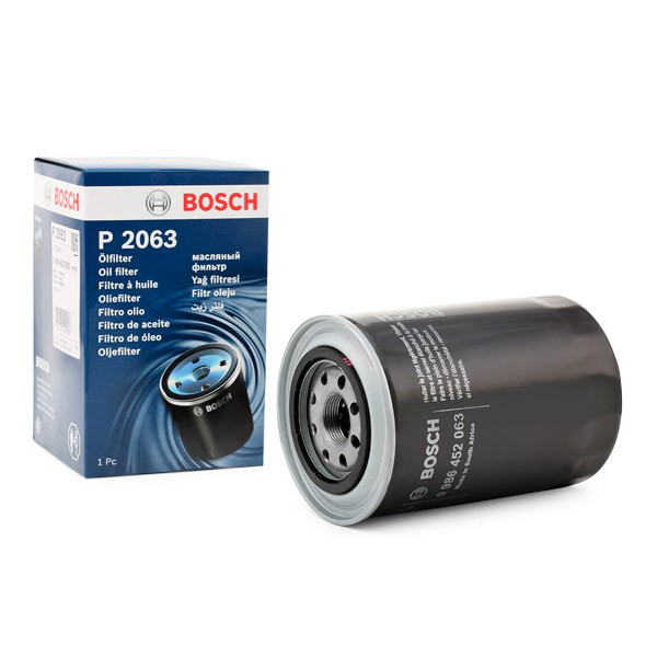 Filtro de óleo 0986452063 Bosch