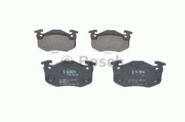 0986460970 Bosch Sapatas do freio traseiras de disco