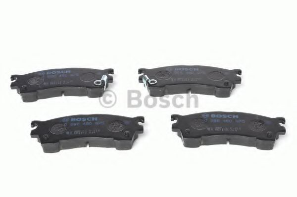 Sapatas do freio dianteiras de disco 0986460975 Bosch
