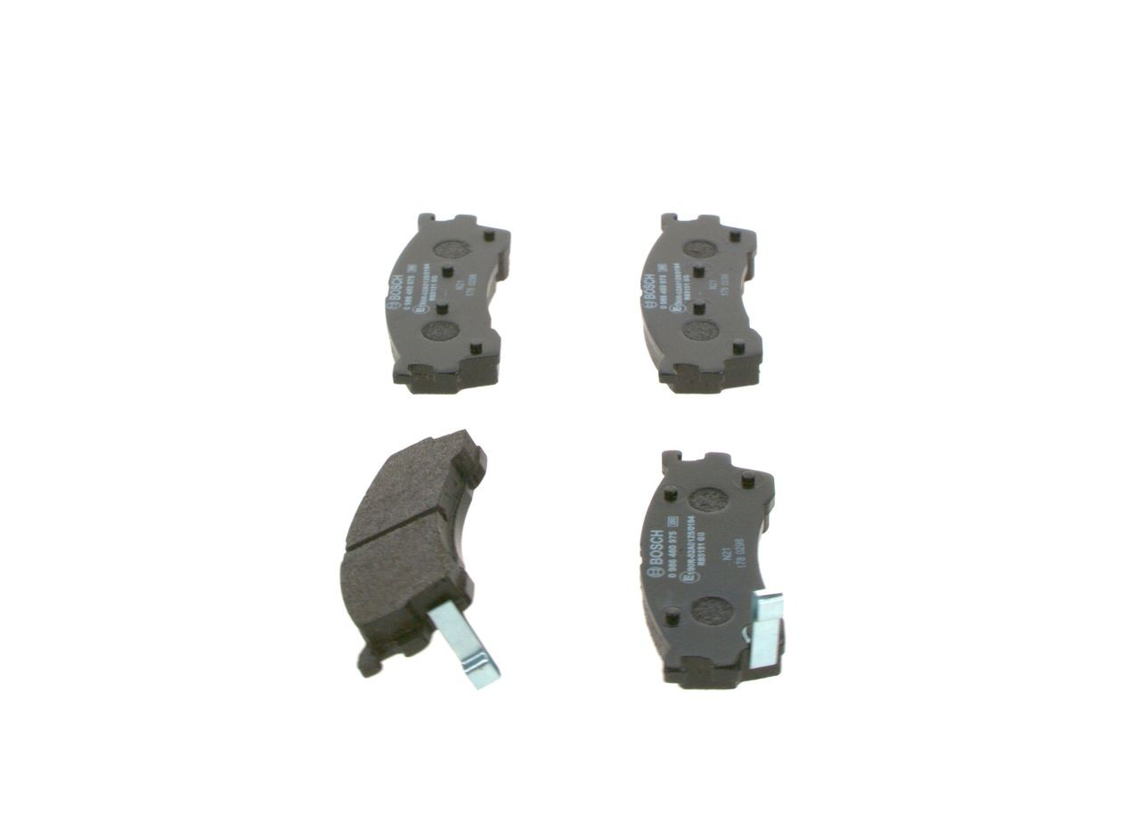 Sapatas do freio dianteiras de disco 0986460975 Bosch