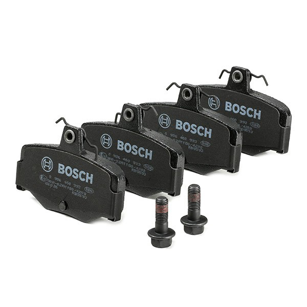 Sapatas do freio traseiras de disco Bosch 0986460993
