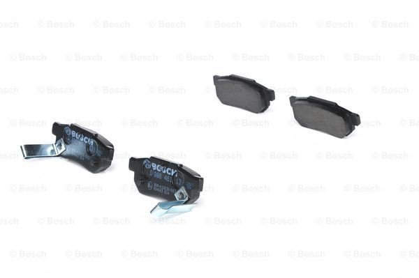 Sapatas do freio traseiras de disco 0986461131 Bosch