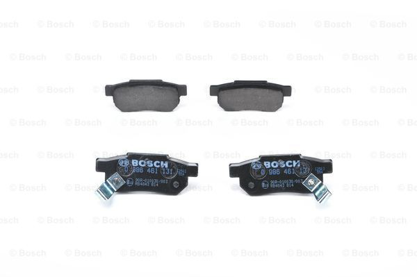 0986461131 Bosch Sapatas do freio traseiras de disco