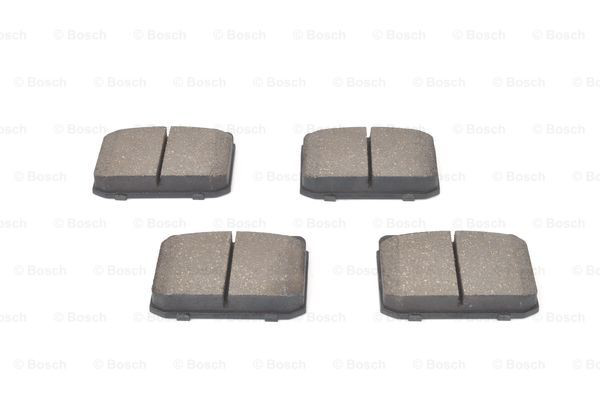 Sapatas do freio dianteiras de disco 0986463412 Bosch
