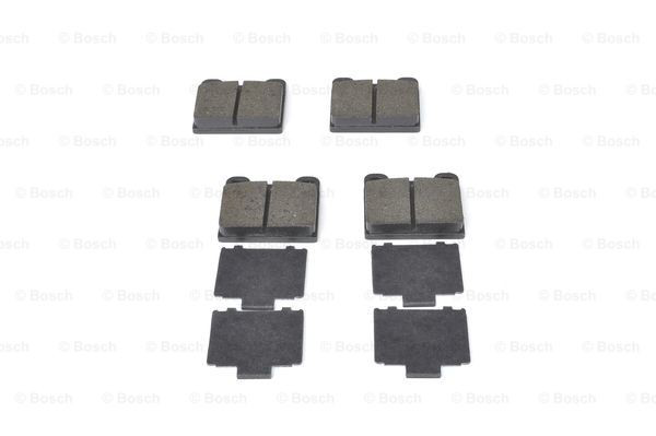 Compre 0986466302 Bosch Sapatas do freio traseiras de disco