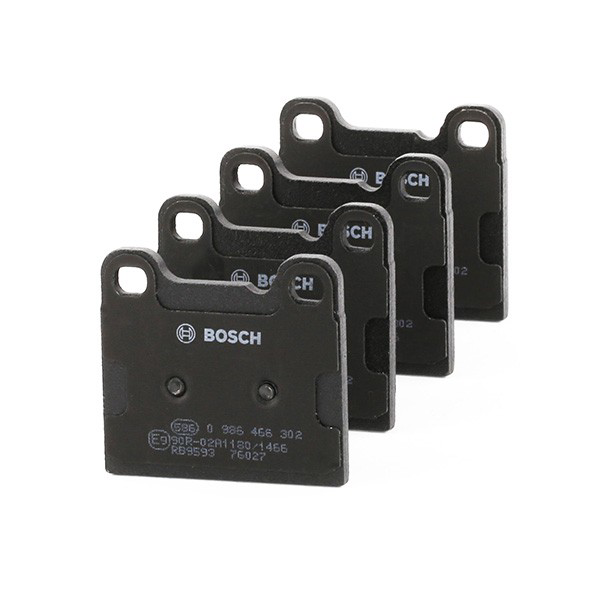 Sapatas do freio traseiras de disco Bosch 0986466302