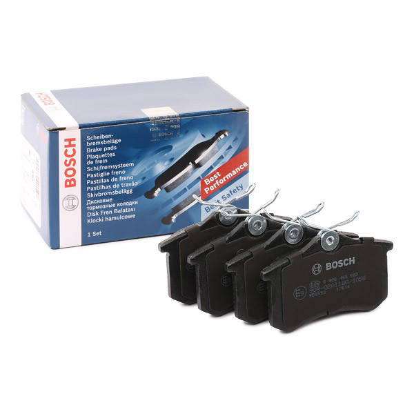 0986466683 Bosch Sapatas do freio traseiras de disco
