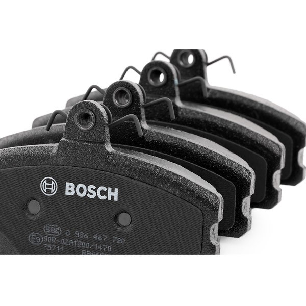 Sapatas do freio dianteiras de disco Bosch 0986467720 preço, a partir de 23,13 USD