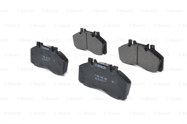 Compre 0986468350 Bosch Sapatas do freio traseiras de disco