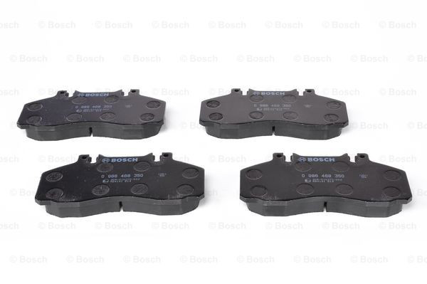 Sapatas do freio traseiras de disco 0986468350 Bosch