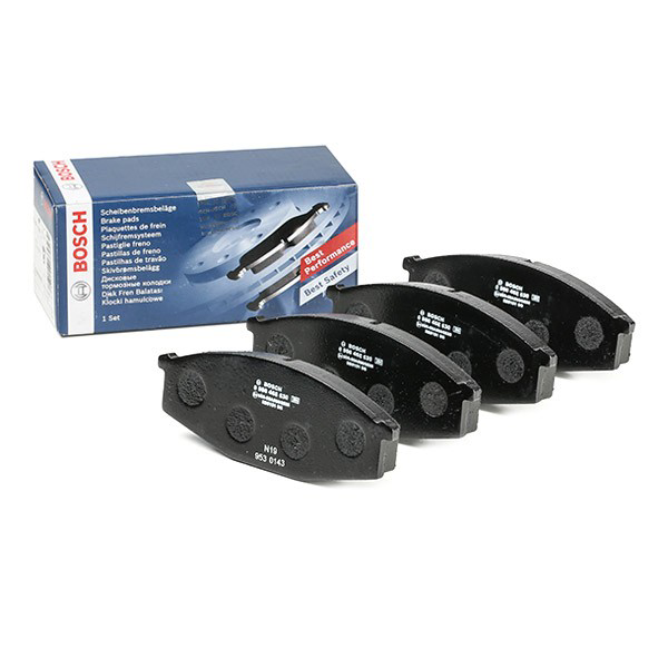 0986468630 Bosch Sapatas do freio dianteiras de disco