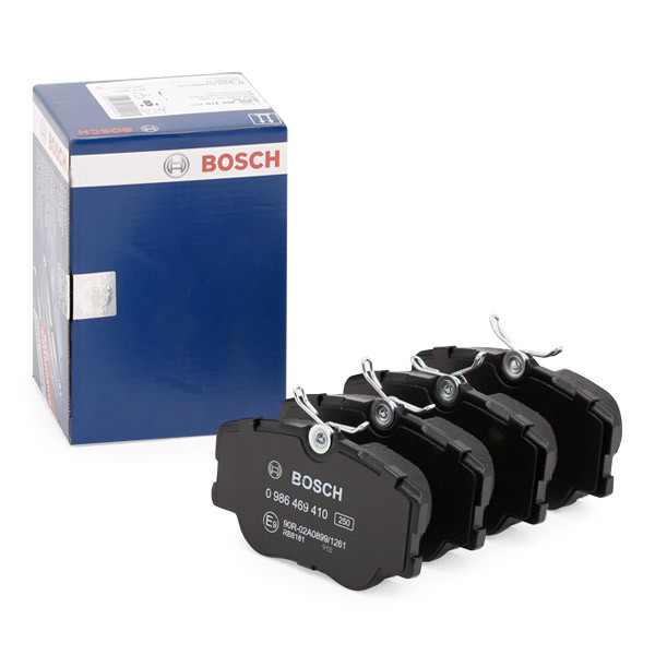 Sapatas do freio dianteiras de disco 0986469410 Bosch