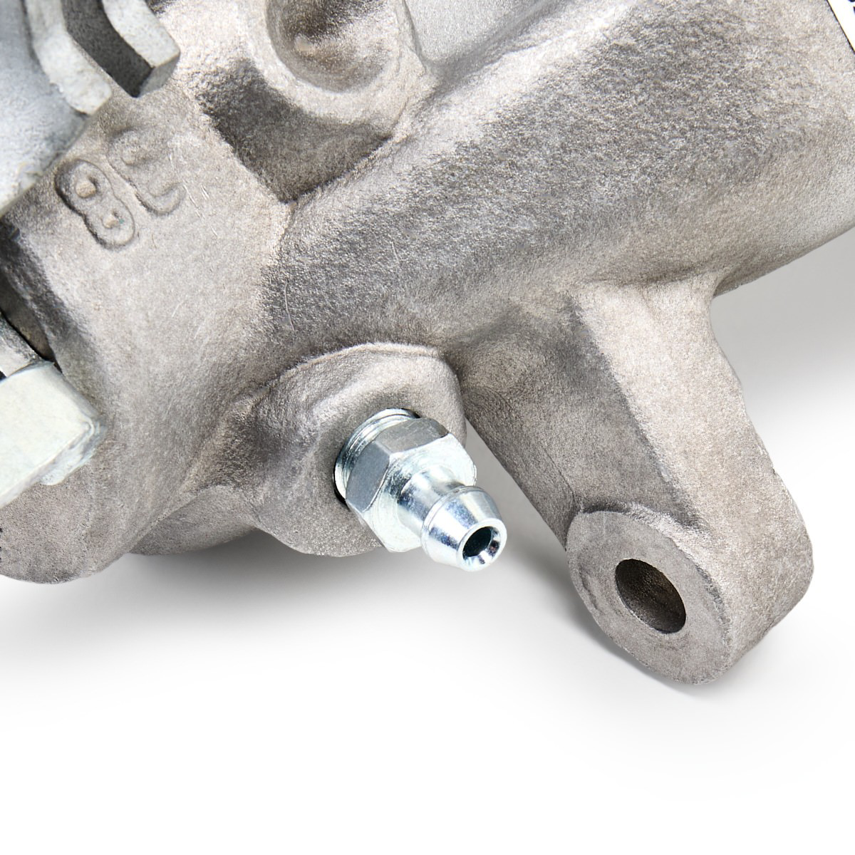 0986473421 Bosch Suporte do freio traseiro esquerdo