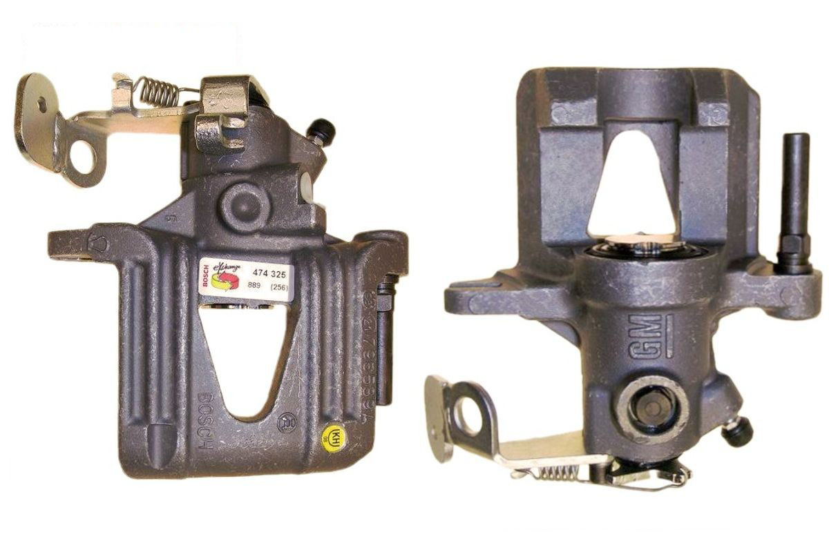 0986474325 Bosch Suporte do freio traseiro direito