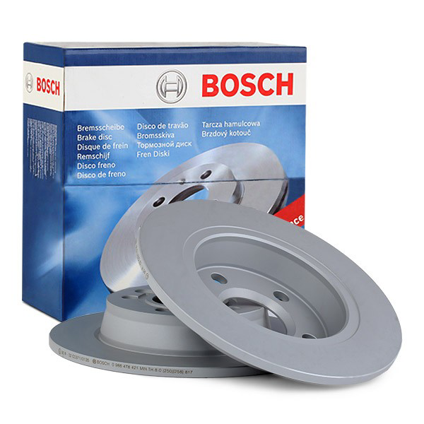 Disco do freio traseiro 0986478421 Bosch
