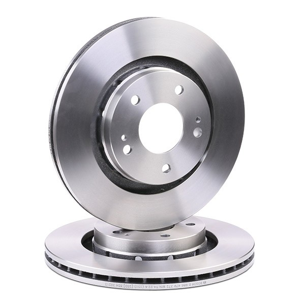 Disco do freio dianteiro 0986479372 Bosch